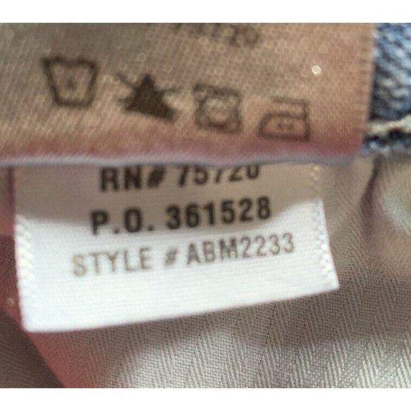 BKE Jeans Men Size 34S Medium Wash Blue Derek Straight Leg Denim 34x26 - Picture 14 of 14